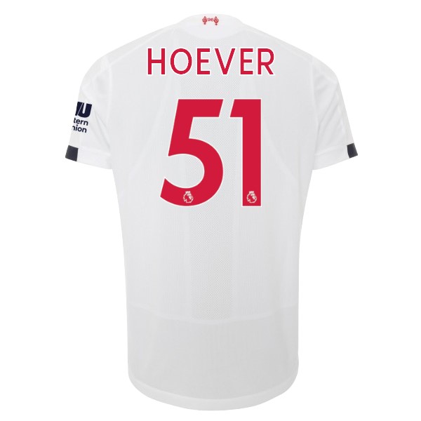 Camiseta Liverpool NO.51 Hoever 2ª Kit 2019 2020 Blanco
